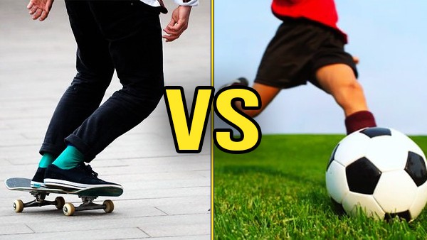 skateboarding vs football skateboarding vs soccer (skateboarding vs sports) 4